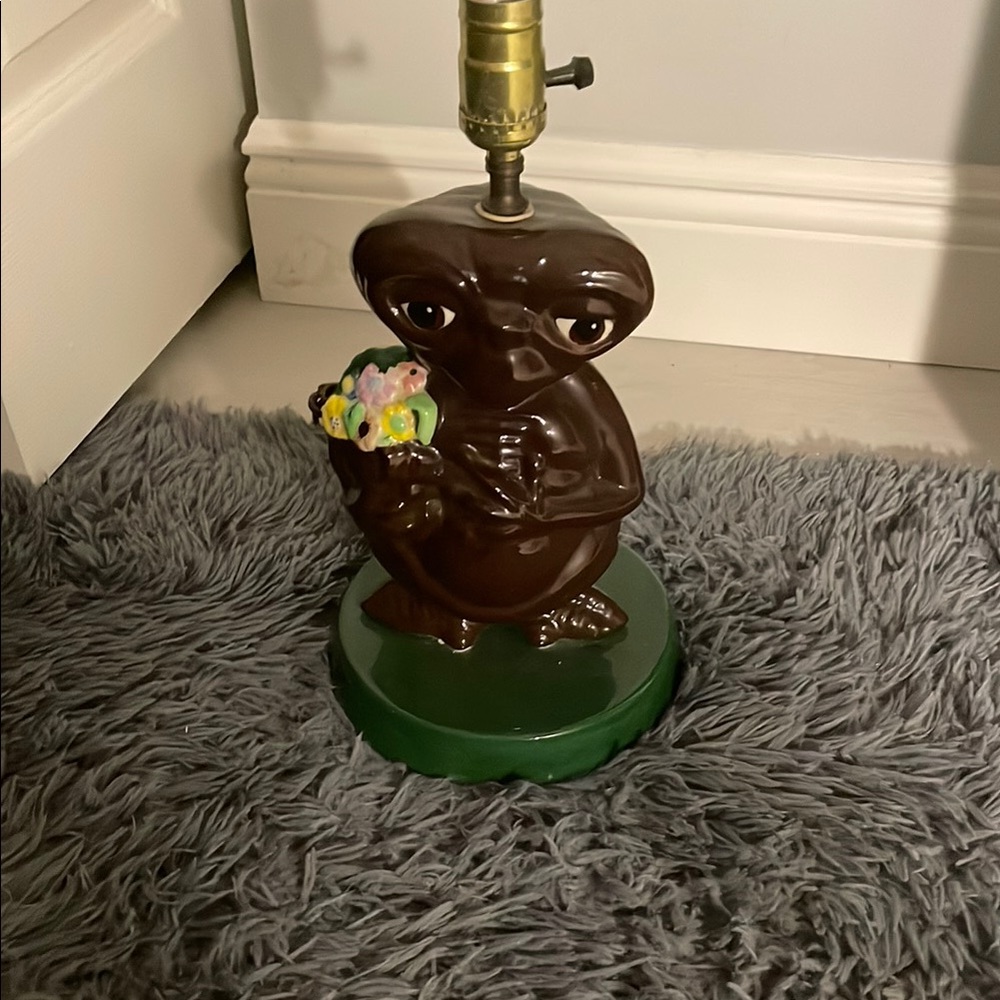 Unique Brown Alien Lamp